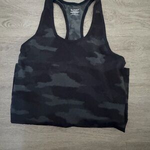 Athleta Dark Camo Racerback Tank